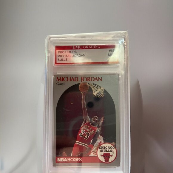 1990 Michael Jordan # 65 EMC GRADED MINT 9 VINTAGE EARLY JORDAN CARD THE GOAT - Picture 1 of 13